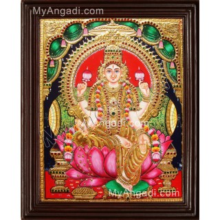 Iswarya Lakshmi Tanjore Painting