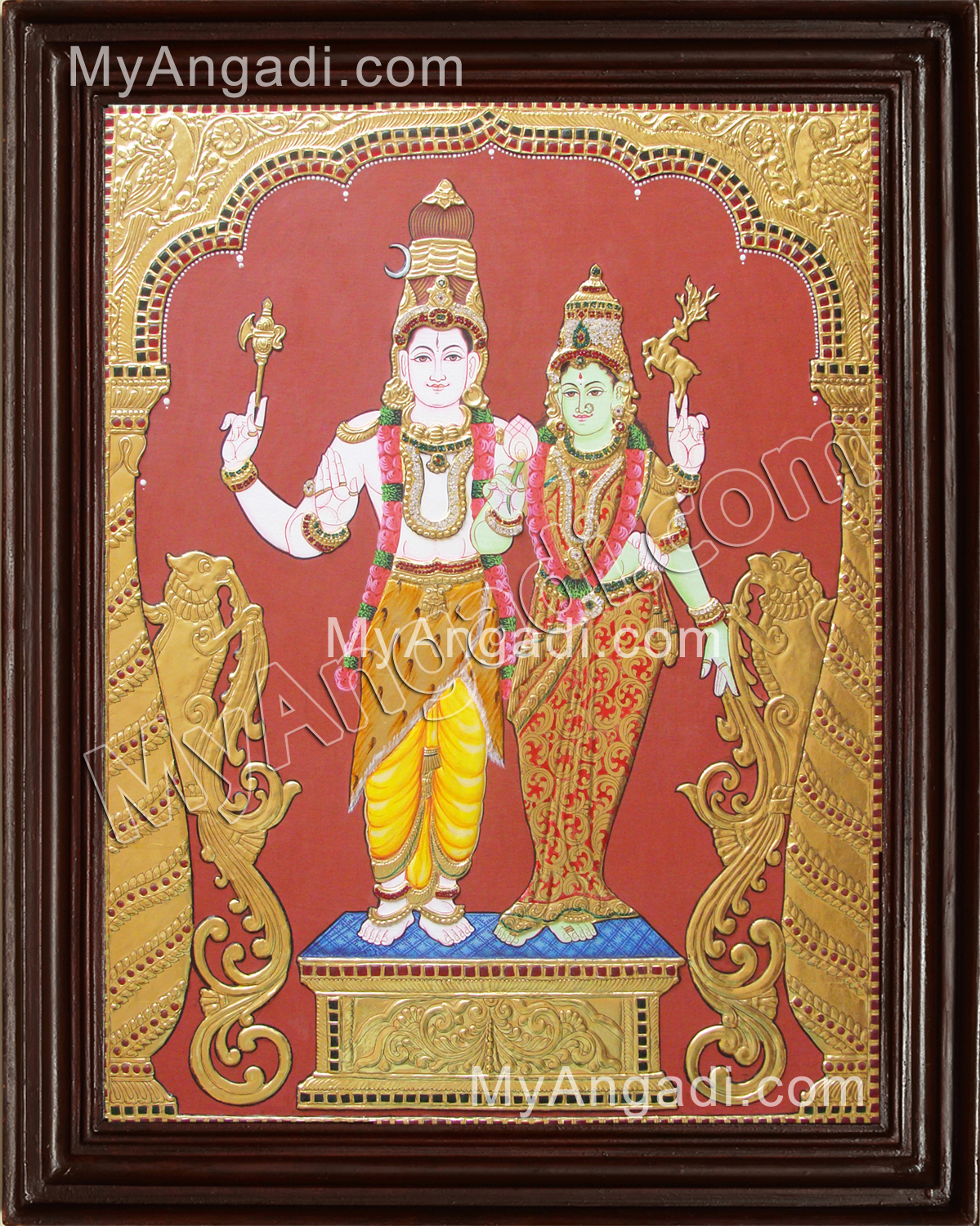 shivan parvathi devi tanjore