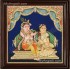 Jada Krishna Tanjore Painting