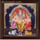 Lord Shiva Family Tanjore Painting