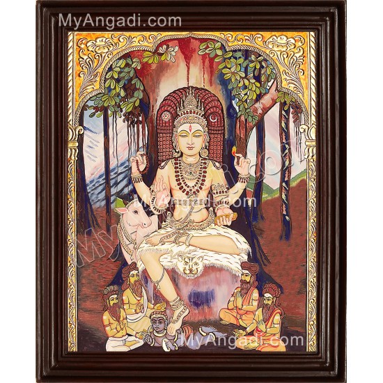 Dakshinamurthy Tanjore Painting