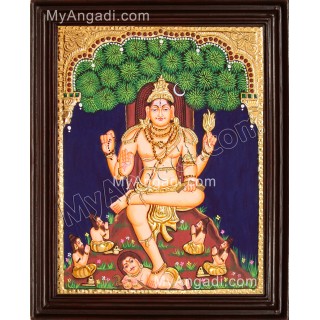 Dakshinamurthy Tanjore Painting