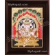 Panchamuga Ganesha Tanjore Painting, Ganesha Tanjore Painting