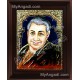 Pondichery Annai Tanjore Painting, Saint Tanjore Painting