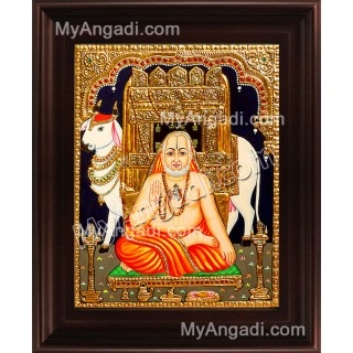 Ragavendrar Tanjore Painting, Saint Tanjore Painting