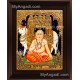 Ragavendrar Tanjore Painting, Saint Tanjore Painting Ragavendrar Tanjore Painting, Saint Tanjore Painting