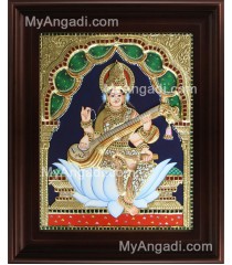 Saraswathi Tanjore Paintings Saraswathi Tanjore Paintings