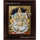 Saraswathi Tanjore Painting, Traditional Saraswathi Tanjore Painting