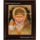 Shiridi Sai Baba Tanjore Painting, Saint Tanjore Painting