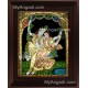 Swinging Radha Krishna Tanjore Painting, Krishna Tanjore Painting