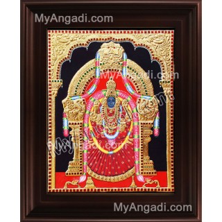 Thaayar Tanjore Painting, Tirupati Padmavathi Thayar Tanjore Painting