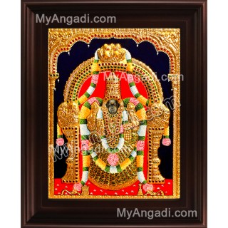 Thaayar Tanjore Painting, Tirupati Padmavathi Thayar Tanjore Painting