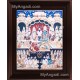 Vishnu Kalayanam Tanjore Painting, Vishnu Lakshmi Tanjore Painting