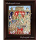 Ramar Pattabhishekam Tanjore Painting, Ram Pattabisekam Ramar Pattabhishekam Tanjore Painting, Ram Pattabisekam