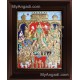 Ramar Pattabhishekam Tanjore Painting, Ram Pattabisekam