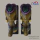 Vagai Wood Elephant Wall Brackets Vagai Wood Elephant Wall Brackets