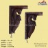 Vagai Wood Parrot Wall Brackets