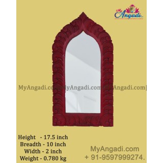 Vagai Wood Decorative Wall Decor Mirror