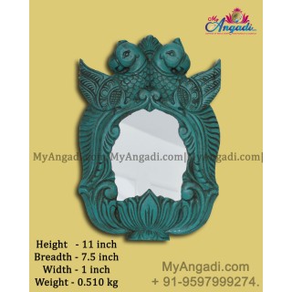Vagai Wood Decorative Parrot Wall Decor Mirror