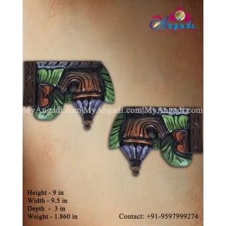 Vagai Wood  Wall Brackets