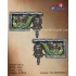 Vagai Wood Parrot Wall Brackets