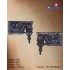 Vagai Wood Parrot Wall Brackets