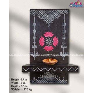 Wooden Lamp Holder