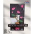 Wooden Pichwai Cow Lamp Holder