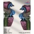 Vagai Wood Parrot Wooden Wall Brackets