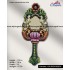 Decorative Elephant Hand Wall Mirror